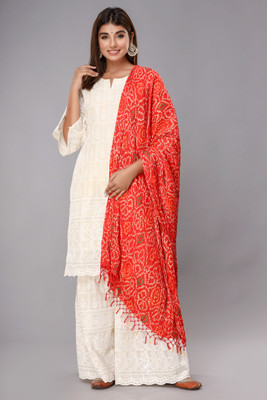 SHUBH CULTURE Women Kurta Sharara Dupatta Set