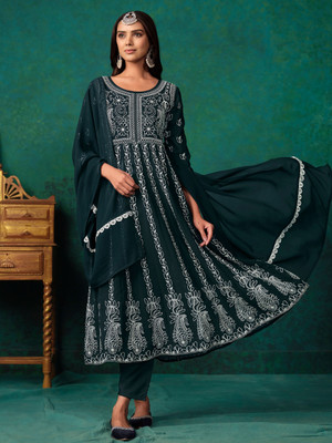 Ethnic Junction Women Kurta Pant Dupatta Set