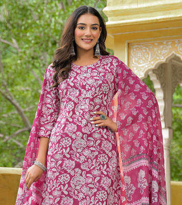 Skylee Women Kurta Pant Dupatta Set