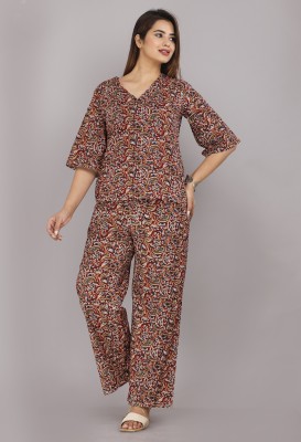 SAANWARI Women Shirt Palazzo Set