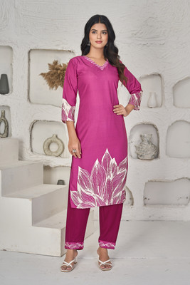 Jenigofashion Self Design Kurta, Trouser/Pant & Dupatta Set