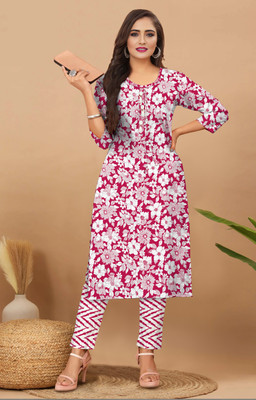 Priya Enterprises Women Kurti Pant Set