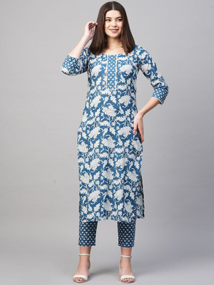 A To Z Cart Women Kurti Pant Set