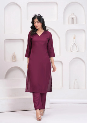 ANILINE Women Kurta Pant Set