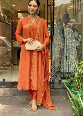 MOXTE Women Kurta Pant Dupatta Set