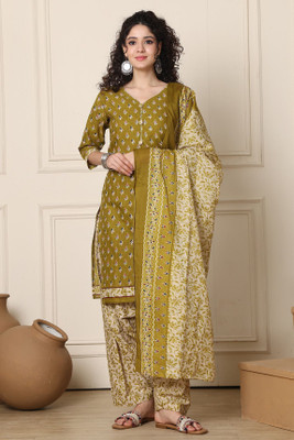 Aaradhya Fashion Women Kurta Patiala Dupatta Set