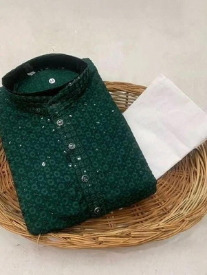 DHASU TRENDZ Men Kurta Pyjama Set