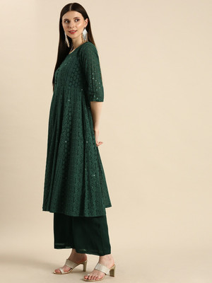 ANOUK Women Kurta Palazzo Set