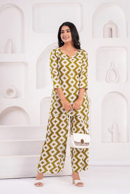 shobhit Women Kurta Palazzo Set