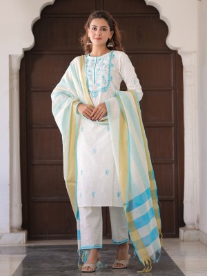 Jaipur Kurti Women Kurta Pant Set