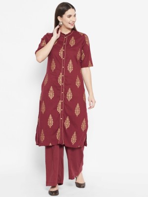 Desi Beats Women Kurta Palazzo Set