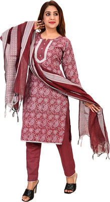ZM CREATION Women Kurti Pant Dupatta Set