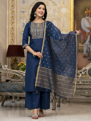 Vishudh Women Kurta Palazzo Set