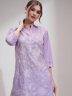Vishudh Women Ethnic Top Pant Set