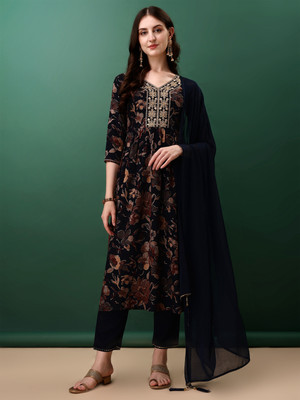 berrylicious Women Kurta Pant Dupatta Set