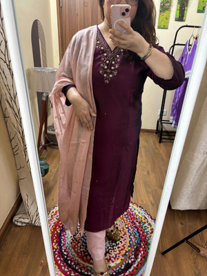 PS PATOLA SWAG Women Kurta Pant Dupatta Set