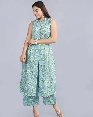 Muskan Fab Women Kurta Palazzo Set
