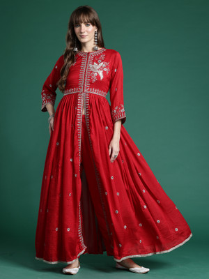 Indo Era Women Kurta Pant Set