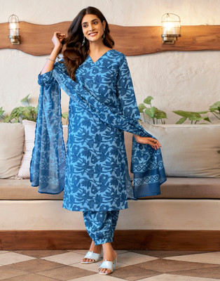 Skylee Women Kurta Pant Dupatta Set