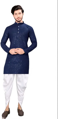 Raj Traders Men Kurta Dhoti Set