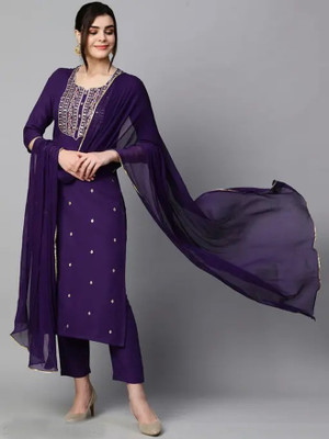 KRSN FAB Women Kurti Pant Dupatta Set