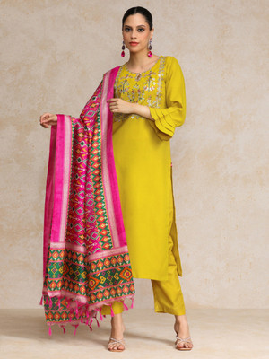 Varanga Women Kurta Pant Dupatta Set