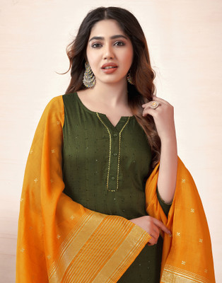 Skylee Women Kurta Pant Dupatta Set