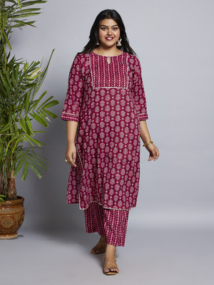 Globus Women Kurta Pant Set