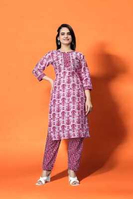 VAANSH CREATION Women Kurti Palazzo Set