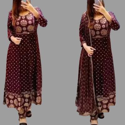 Koteshwar Women Kurti Pant Dupatta Set