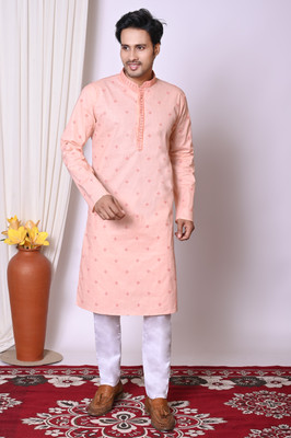 NFC CREATION Men Kurta Pyjama Set