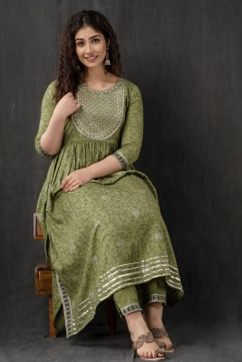 TRINABH Women Kurta Pant Set