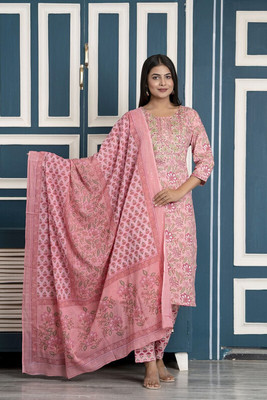 ANNU PARIDHAN Women Kurta Pant Dupatta Set