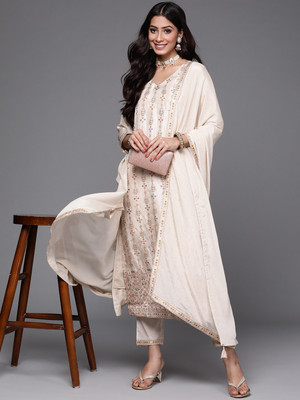 LIBAS Women Kurta Pant Set