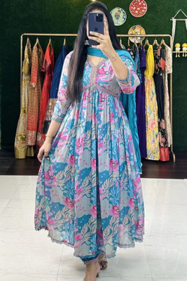 rankar Women Kurta Pant Dupatta Set