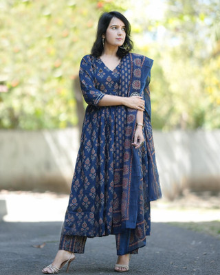 Aaghnya Fashion Women Kurta Pant Dupatta Set