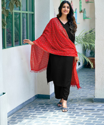 Skylee Women Kurta Pant Dupatta Set