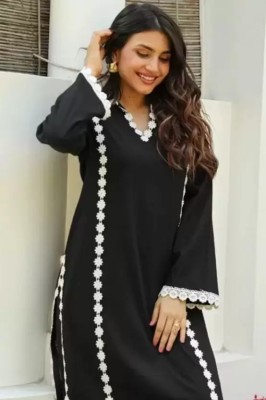 radha fashion Women Kurta Palazzo Set