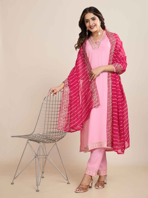 NAVLIK Women Kurta Pant Dupatta Set