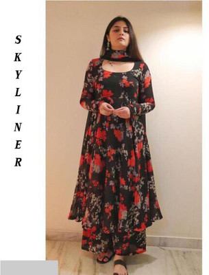 Skyliner Women Kurta Pant Dupatta Set
