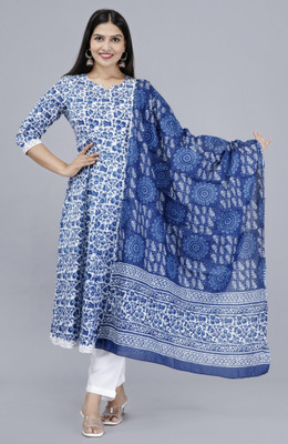 Fashion Bhagwati Women Kurti Pant Dupatta Set