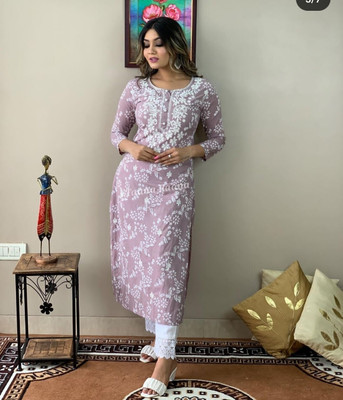 Ananya Fashion Women Kurta Palazzo Set