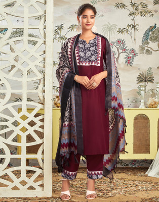 Divastri Women Kurta Pant Dupatta Set