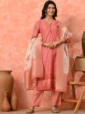 Sangria Women Kurta Pant Dupatta Set