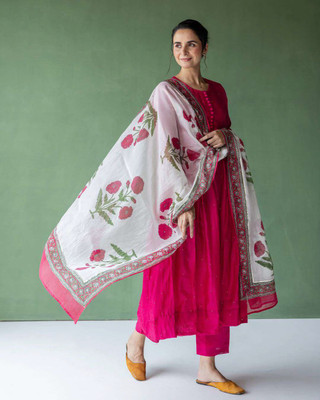 Divastri Women Kurta Pant Dupatta Set
