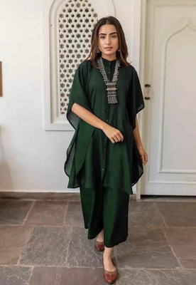TextileCloth Women Kaftan Pant Set