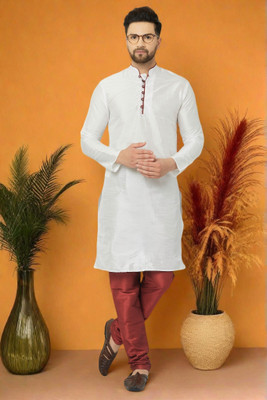 LEMONX Men Kurta Pyjama Set