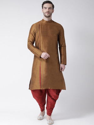 DEYANN Men Kurta Dhoti Pant Set