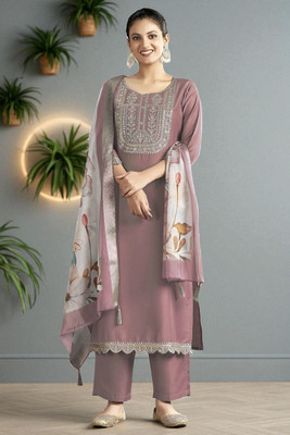 Spangel Fashion Women Kurta Pant Dupatta Set