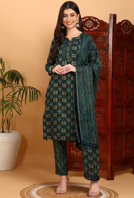 HOLY STAR WORLD Women Kurti Pant Dupatta Set
